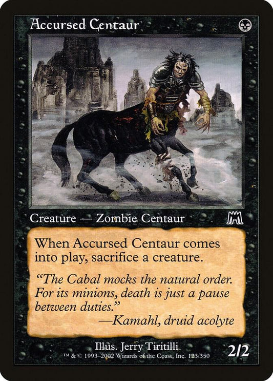 Accursed Centaur - Onslaught (ONS)