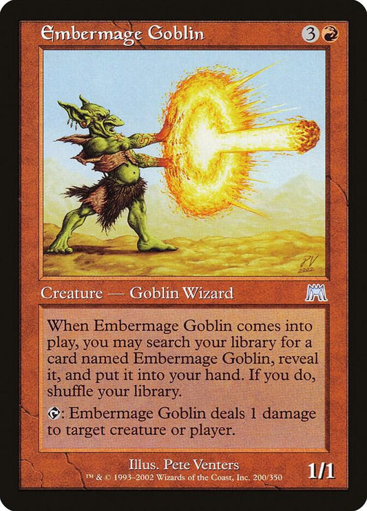 Embermage Goblin - Onslaught (ONS)