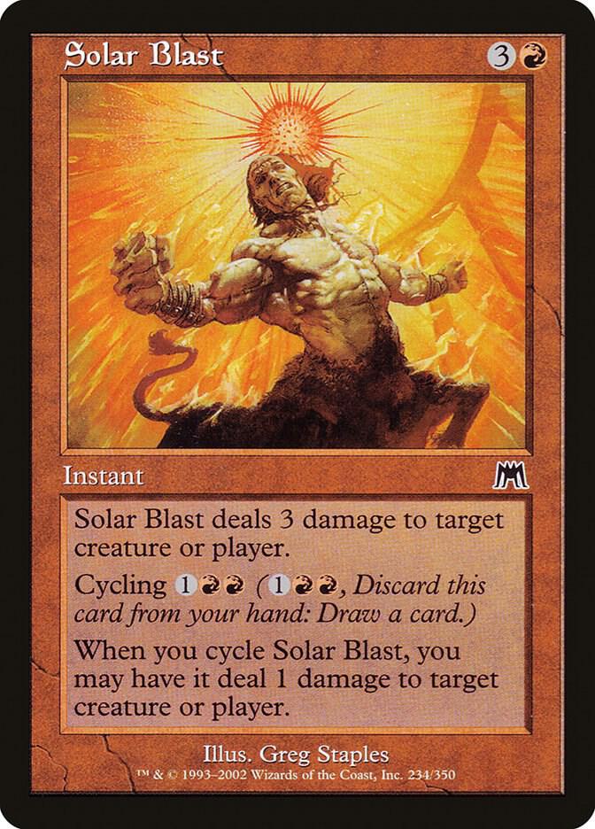 Solar Blast - Onslaught (ONS)