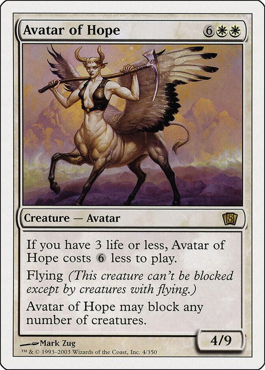 Avatar of Hope - 8th Edition (8ED)