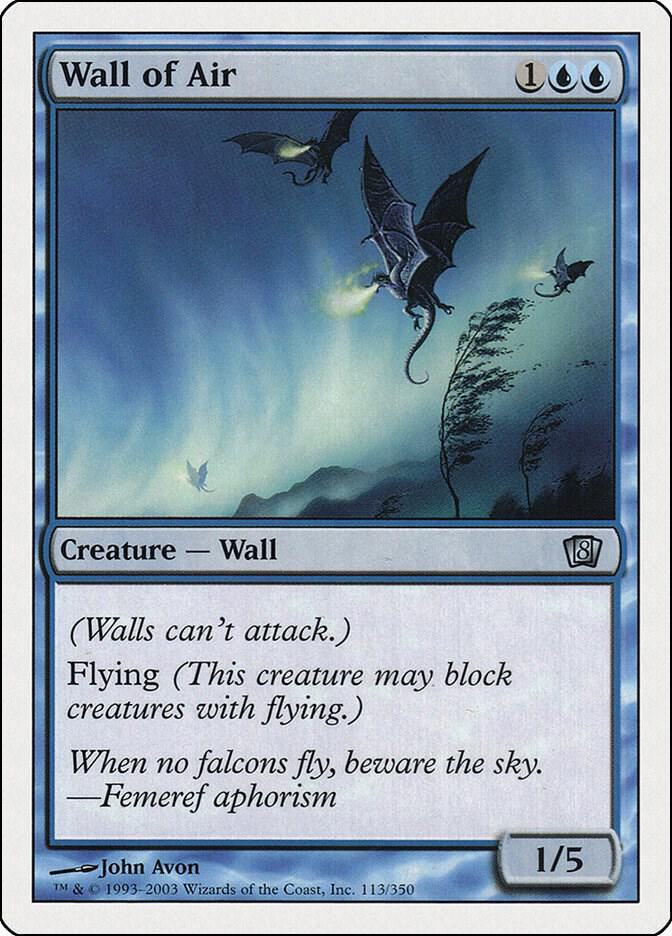 Wall of Air - 8th Edition (8ED)