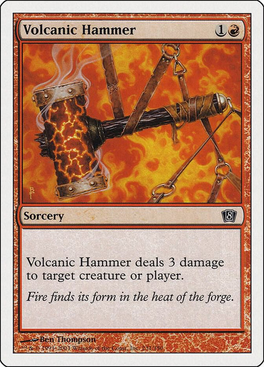 Volcanic Hammer - 8th Edition (8ED)