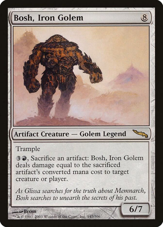 Bosh, Iron Golem - Mirrodin (MRD)