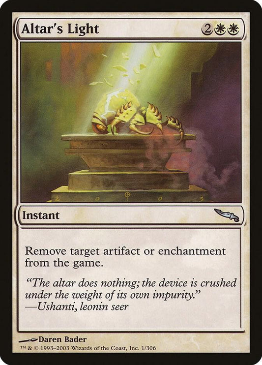 Altar's Light - Mirrodin (MRD)