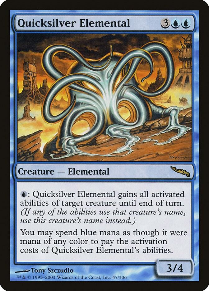 Quicksilver Elemental - Mirrodin (MRD)