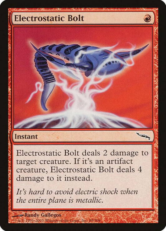 Electrostatic Bolt - Mirrodin (MRD)