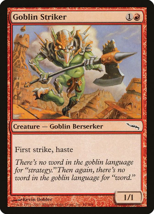 Goblin Striker - Mirrodin (MRD)