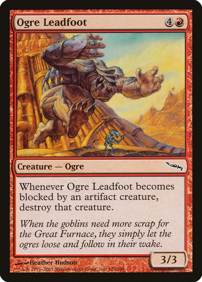 Ogre Leadfoot - Mirrodin (MRD)