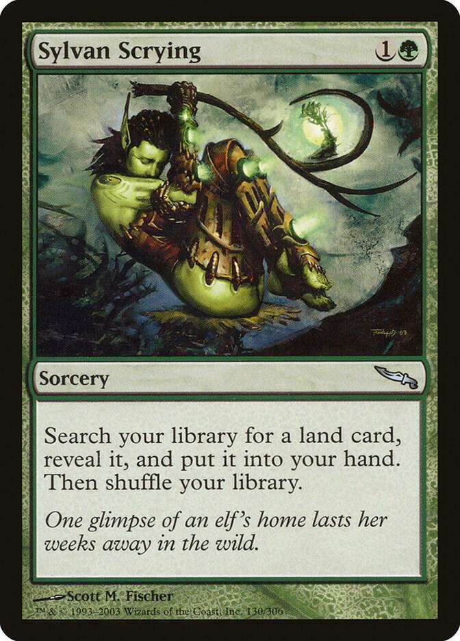 Sylvan Scrying - Mirrodin (MRD)