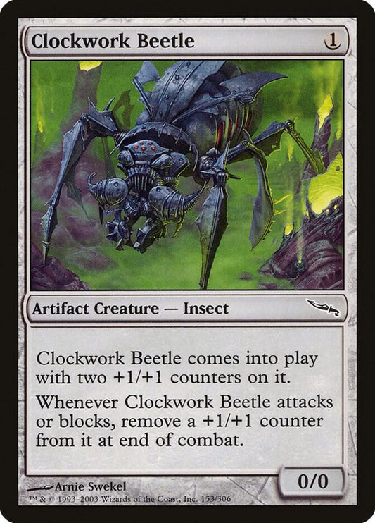 Clockwork Beetle - Mirrodin (MRD)