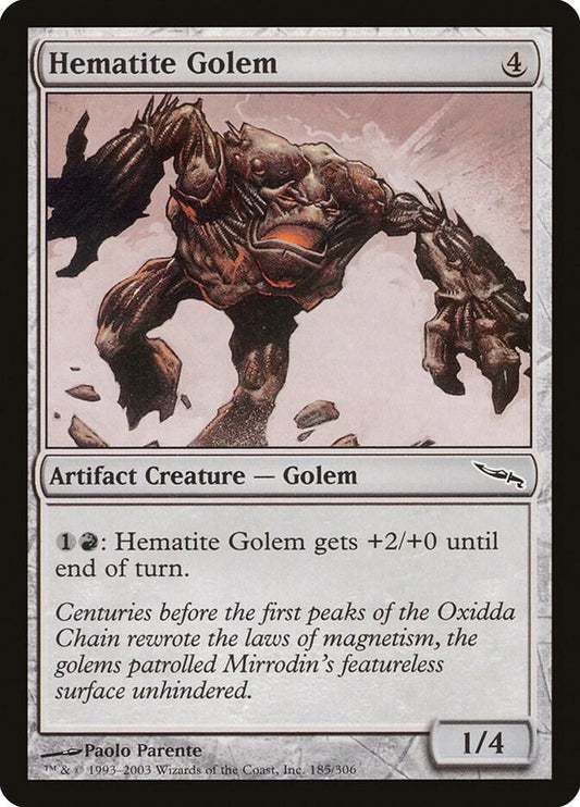 Hematite Golem - Mirrodin (MRD)