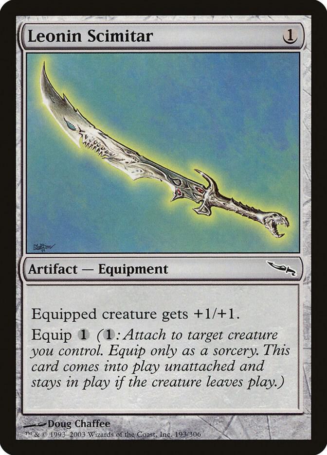 Leonin Scimitar - Mirrodin (MRD)