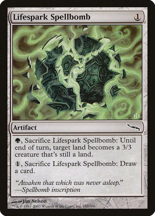 Lifespark Spellbomb - Mirrodin (MRD)