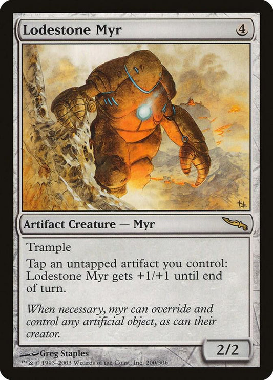 Lodestone Myr - Mirrodin (MRD)