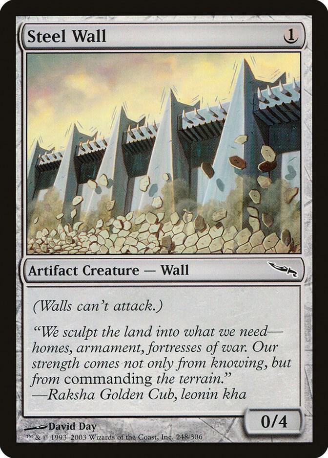 Steel Wall - Mirrodin (MRD)