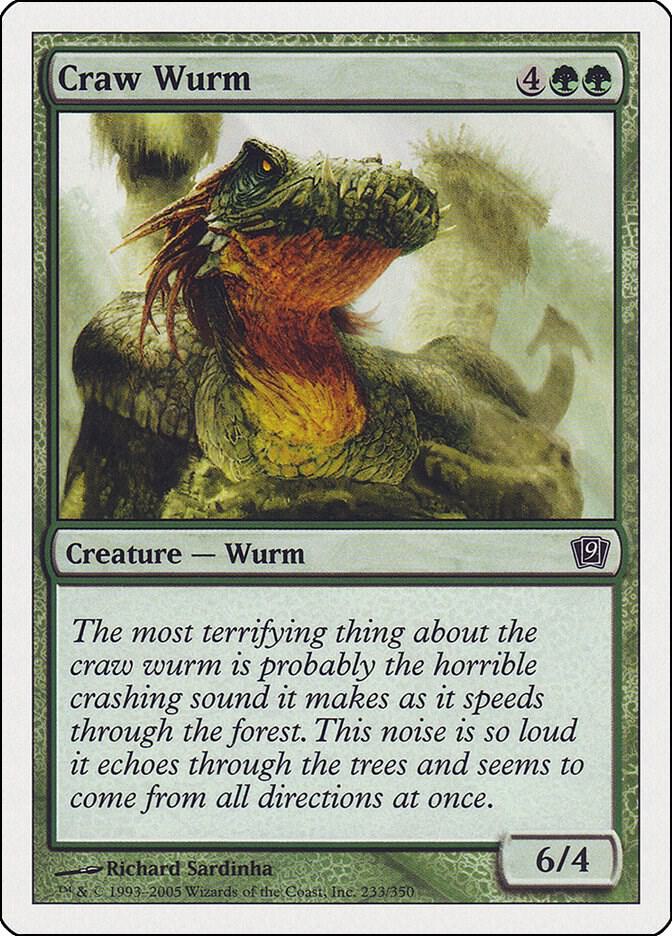 Craw Wurm - 9th Edition (9ED)