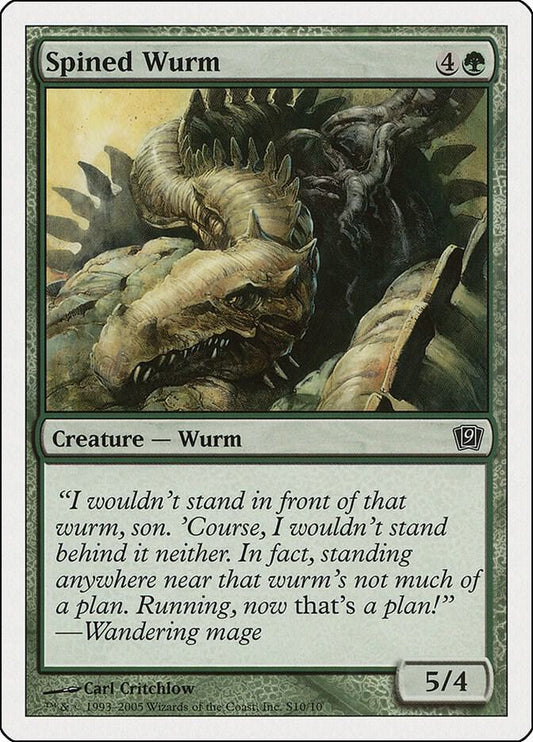 Spined Wurm - 9th Edition (9ED)