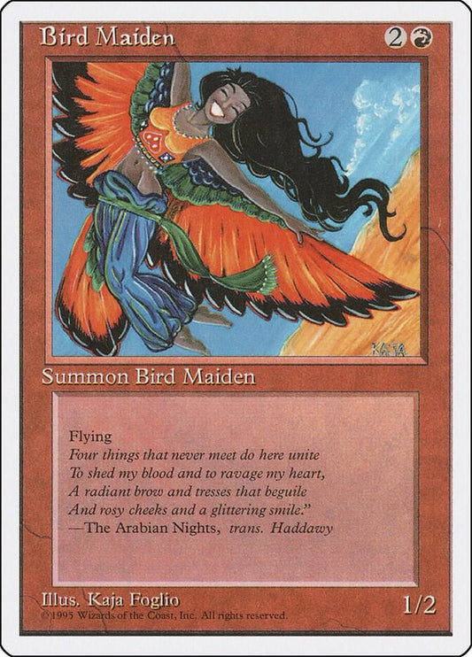 Bird Maiden - Fourth Edition (4ED)