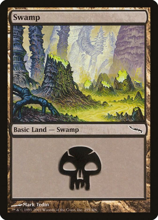 Swamp (295) - Mirrodin (MRD)