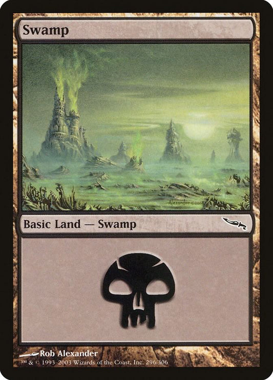 Swamp (296) - Mirrodin (MRD)