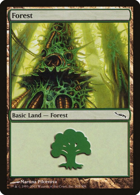 Forest (305) - Mirrodin (MRD)