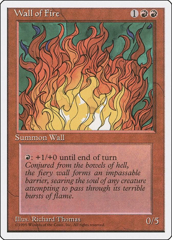 Wall of Fire - Fourth Edition (4ED)