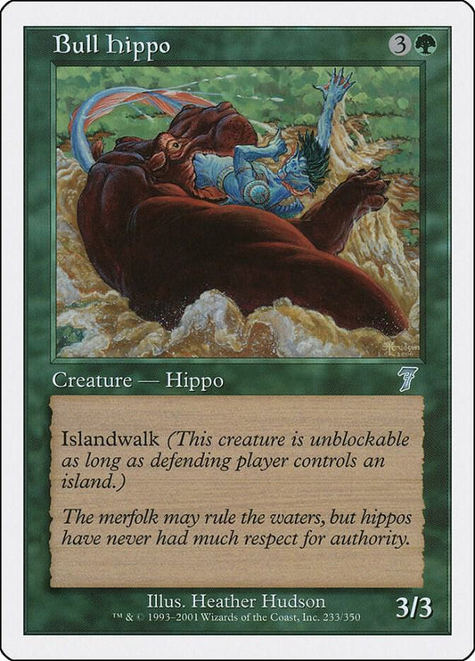 Bull Hippo - 7th Edition (7ED)