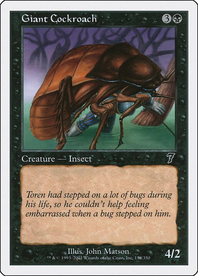 Giant Cockroach - 7th Edition (7ED)