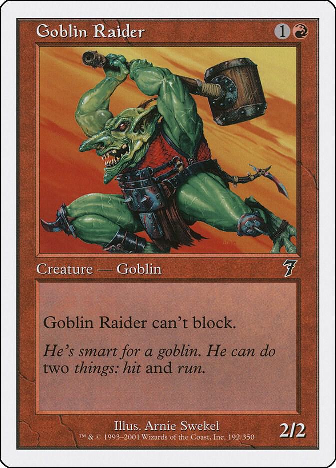 Goblin Raider - 7th Edition (7ED)