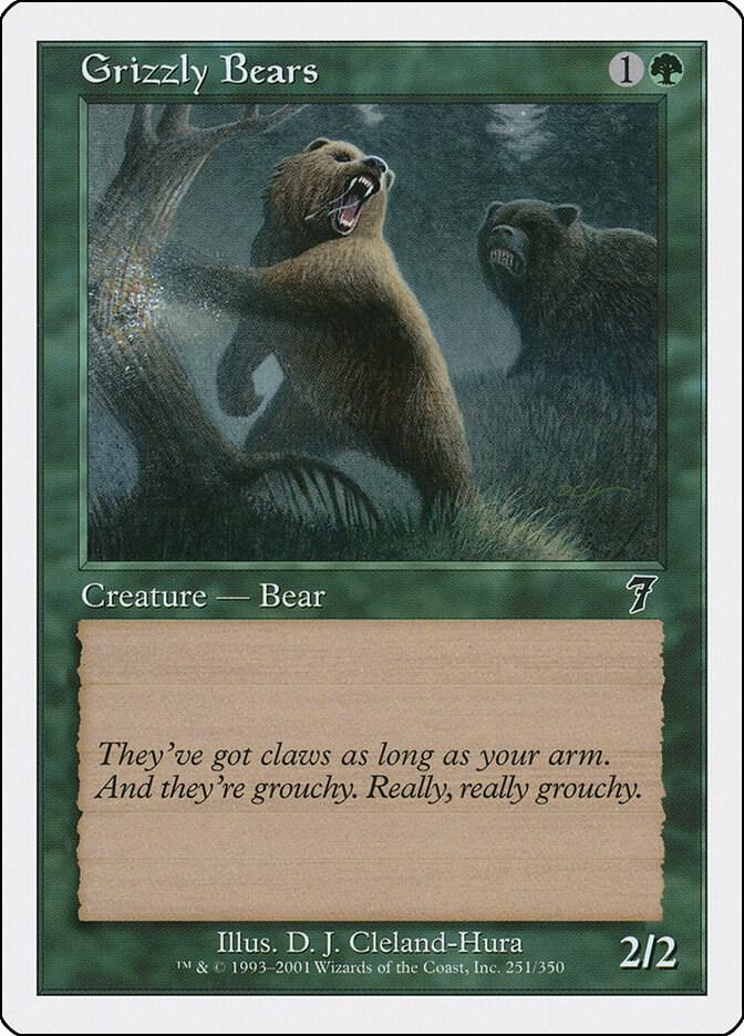 Grizzly Bears - 7th Edition (7ED)