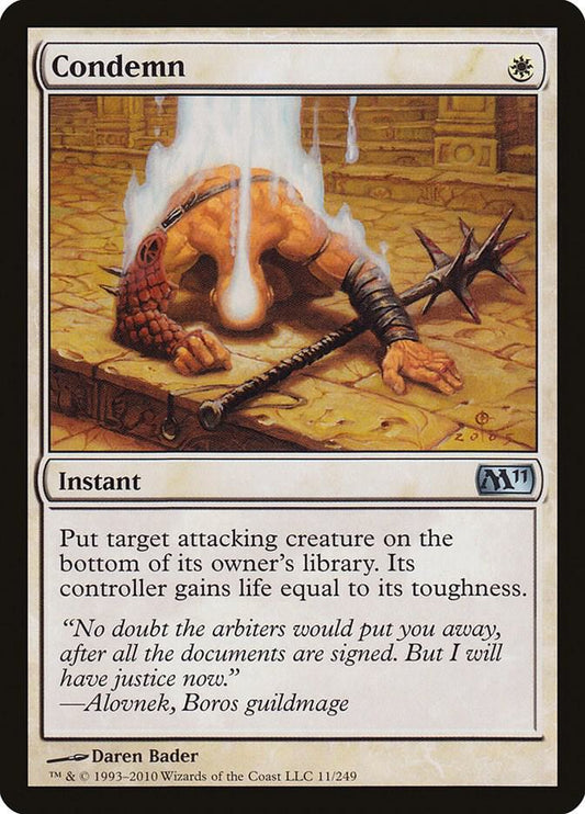 Condemn - Magic 2011 (M11)