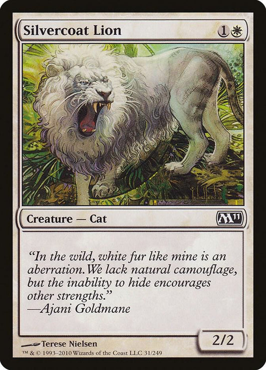 Silvercoat Lion - Magic 2011 (M11)