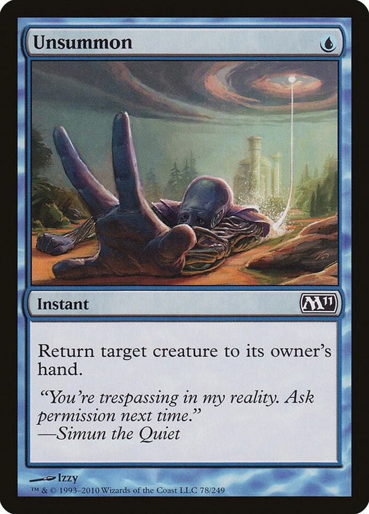 Unsummon - Magic 2011 (M11)