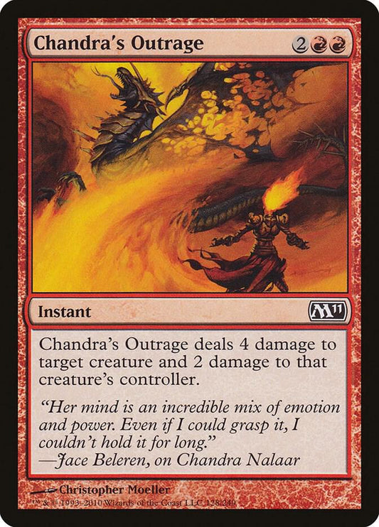 Chandra's Outrage - Magic 2011 (M11)