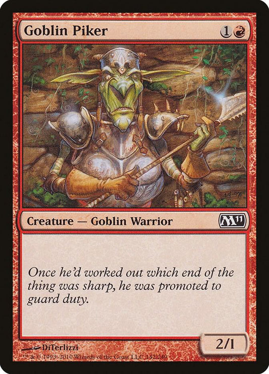 Goblin Piker - Magic 2011 (M11)