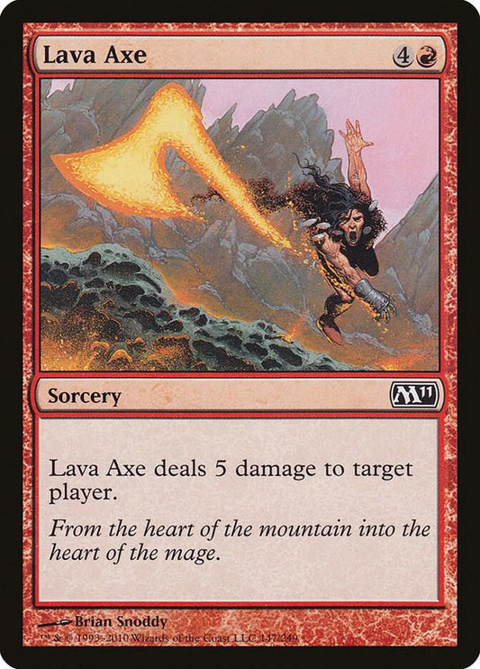 Lava Axe - Magic 2011 (M11)