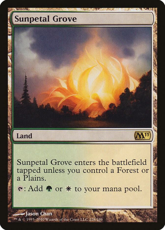 Sunpetal Grove - Magic 2011 (M11)