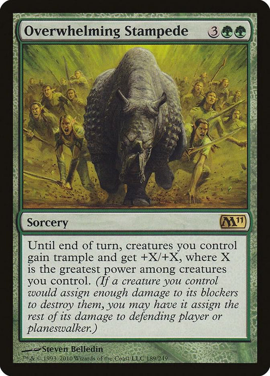 Overwhelming Stampede - Magic 2011 (M11)