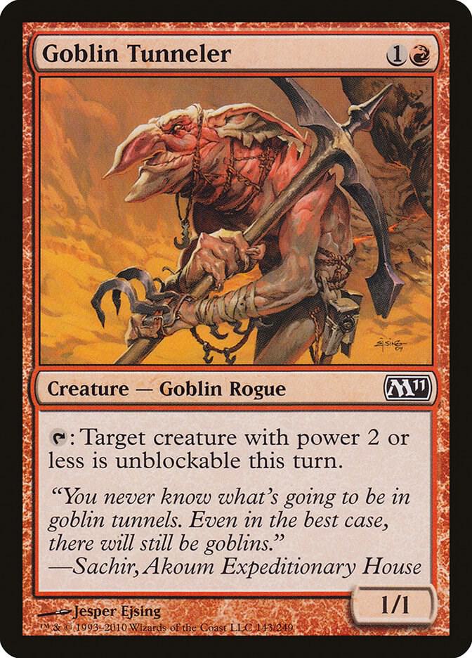 Goblin Tunneler - Magic 2011 (M11)