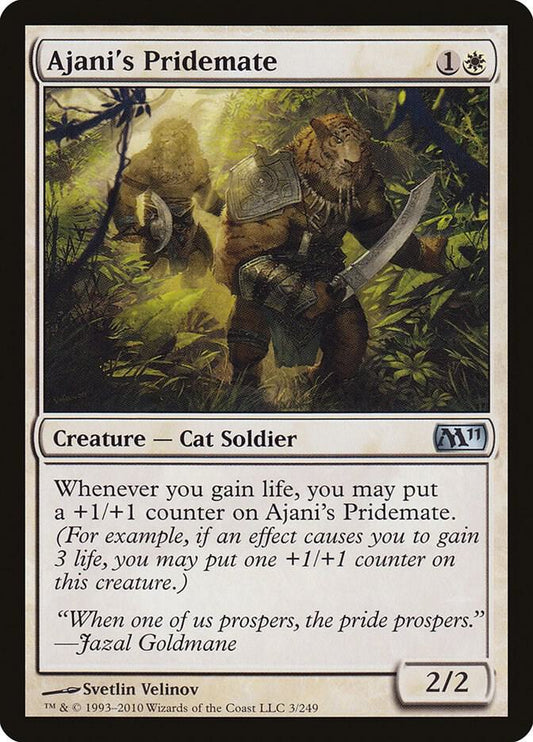 Ajani's Pridemate - Magic 2011 (M11)