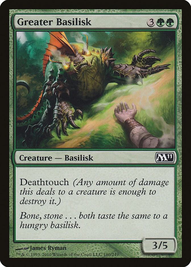 Greater Basilisk - Magic 2011 (M11)