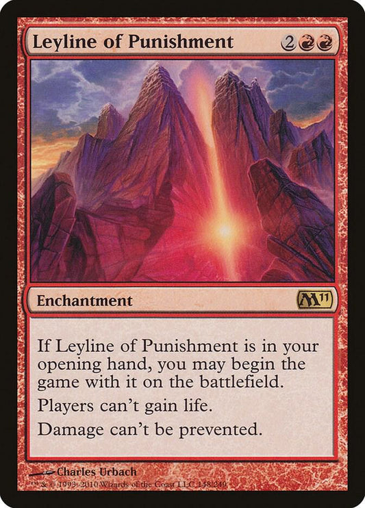 Leyline of Punishment - Magic 2011 (M11)