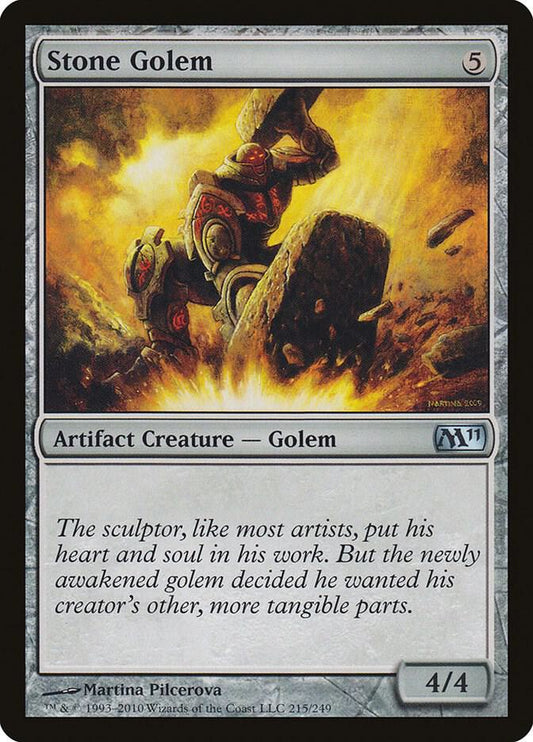 Stone Golem - Magic 2011 (M11)