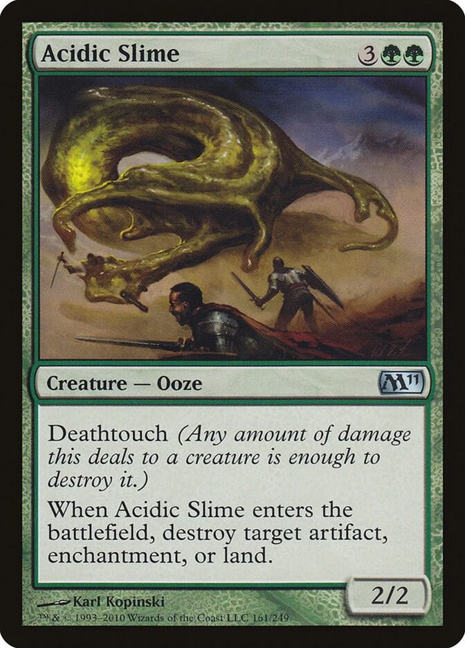 Acidic Slime - Magic 2011 (M11)