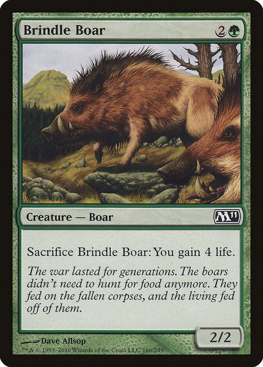 Brindle Boar - Magic 2011 (M11)