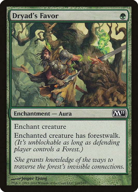 Dryad's Favor - Magic 2011 (M11)