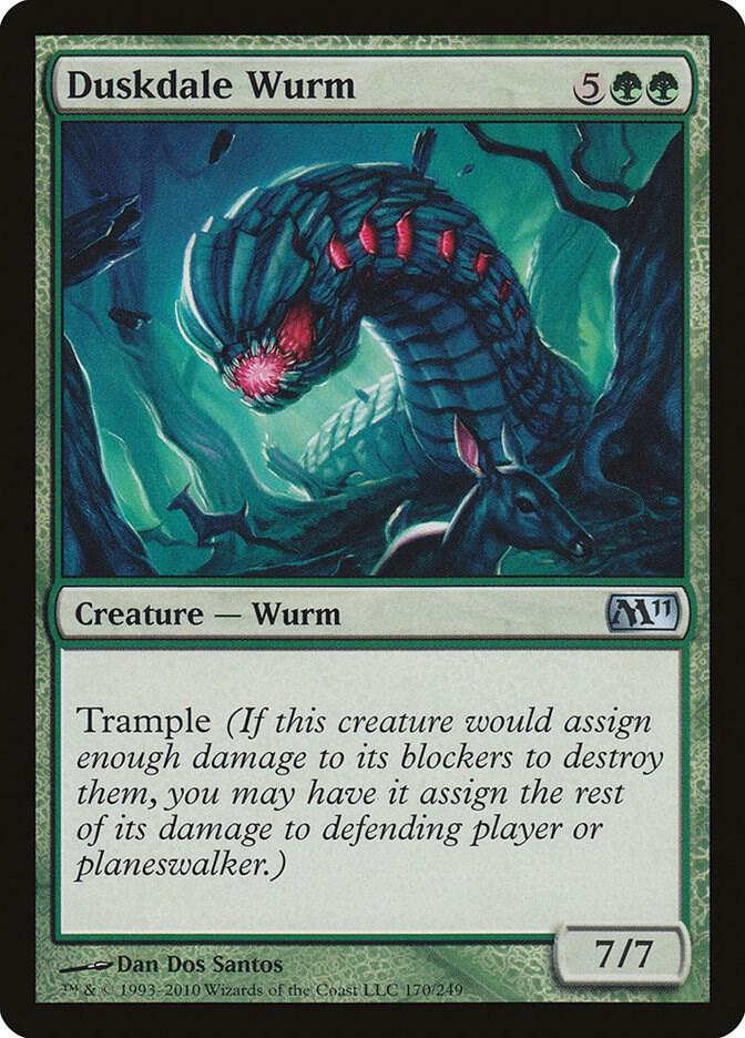 Duskdale Wurm - Magic 2011 (M11)