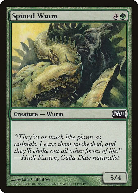 Spined Wurm - Magic 2011 (M11)