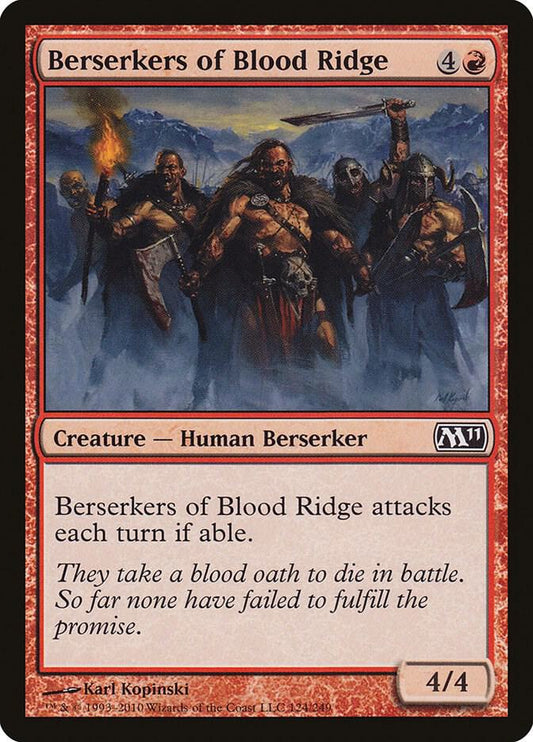 Berserkers of Blood Ridge - Magic 2011 (M11)