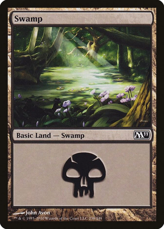 Swamp (238) - Magic 2011 (M11)